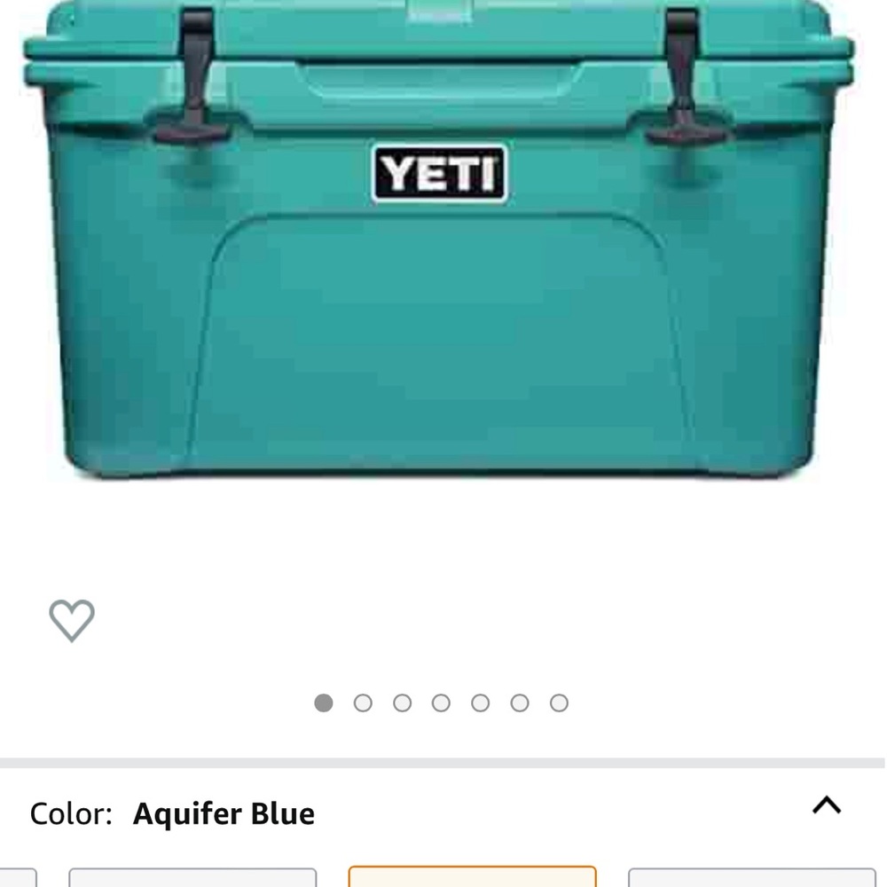 Aquifer Blue 45 Limited Addition yeti cooler - Picture 1 of 2